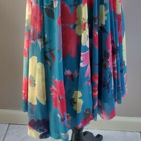 Anthropologie Weston Wear Floral Quinby Dress Key Hole Womens Size Small NEW - Picture 5 of 8